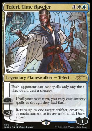 (526) Magic The Gathering Secret Lair Drop Series Single: Teferi, Time Raveler Holo Rare