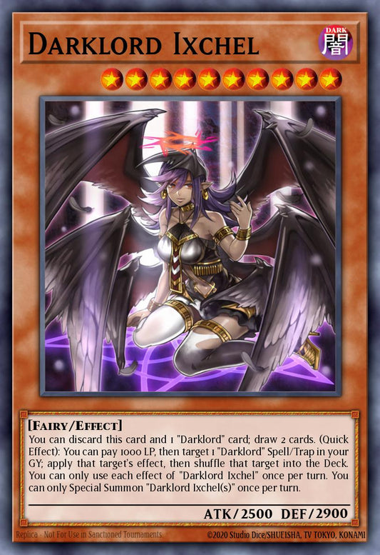 (106) YuGiOh TCG MAGO: Maximum Gold Single: Darklord Ixchel  Rare