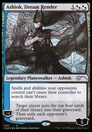 (528) Magic The Gathering Secret Lair Drop Series Single: Ashiok, Dream Render  Uncommon