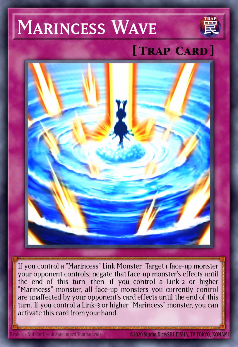(133) YuGiOh TCG MP20: 2020 Tin of Lost Memories Mega Pack Single: Marincess Wave  Rare