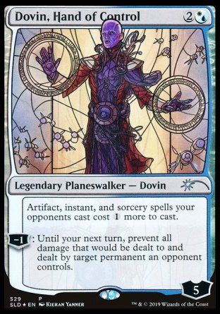 (529) Magic The Gathering Secret Lair Drop Series Single: Dovin, Hand of Control  Uncommon