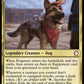 (530) Magic The Gathering Universes Beyond: Fallout: Extras Single: Dogmeat, Ever Loyal (V.3)  Mythic