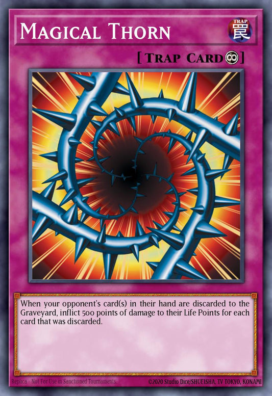(107) YuGiOh TCG DB2: Dark Beginning 2 Single: Magical Thorn  Common