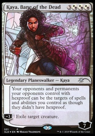 (531) Magic The Gathering Secret Lair Drop Series Single: Kaya, Bane of the Dead Holo Uncommon