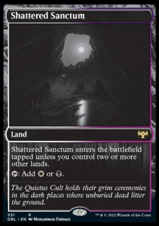 (531) Magic The Gathering Innistrad: Double Feature Single: Shattered Sanctum  Rare