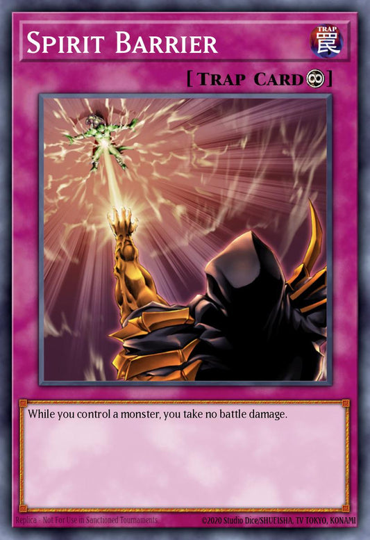 (296) YuGiOh TCG LCJW: Legendary Collection 4: Mega Pack Single: Spirit Barrier  Common