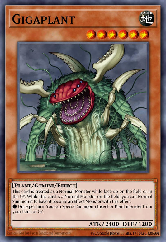 (062) YuGiOh TCG DUOV: Duel Overload Single: Gigaplant  Ultra Rare