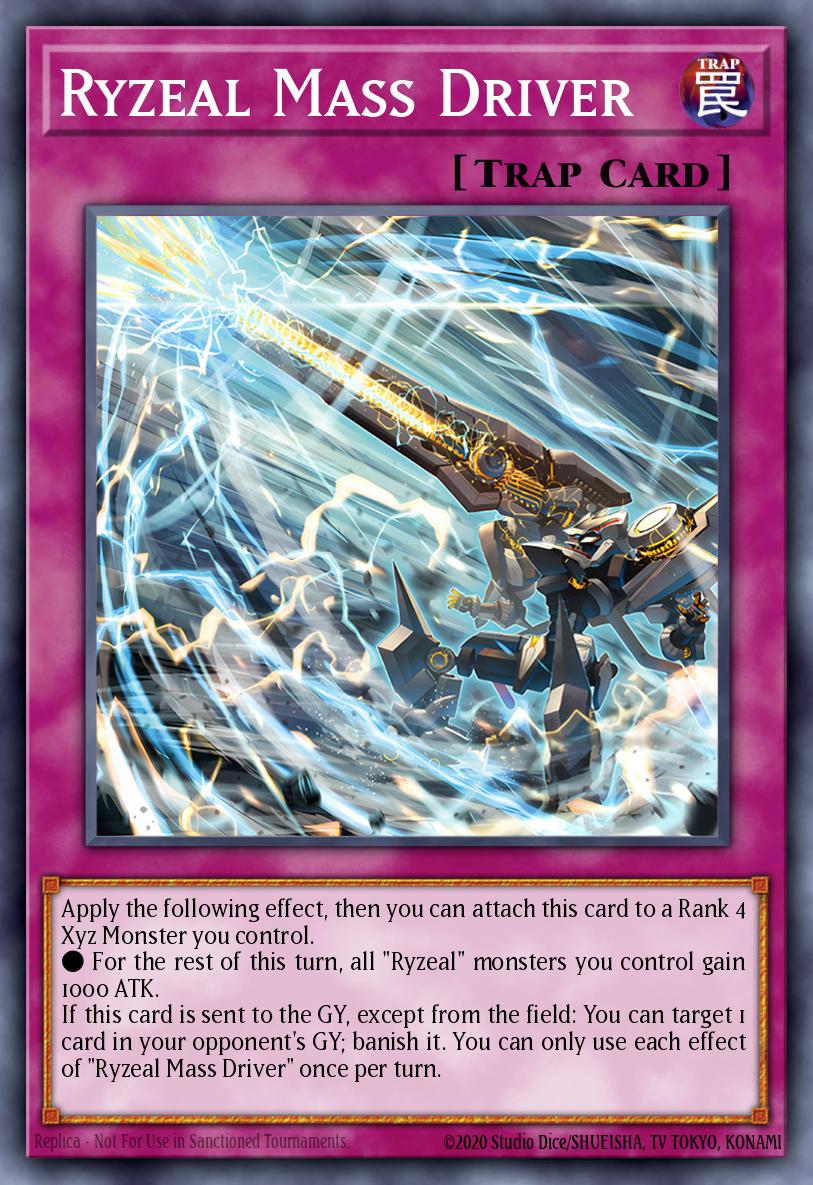 (075) YuGiOh TCG ALIN: Alliance Insight Single: Ryzeal Mass Driver  Common
