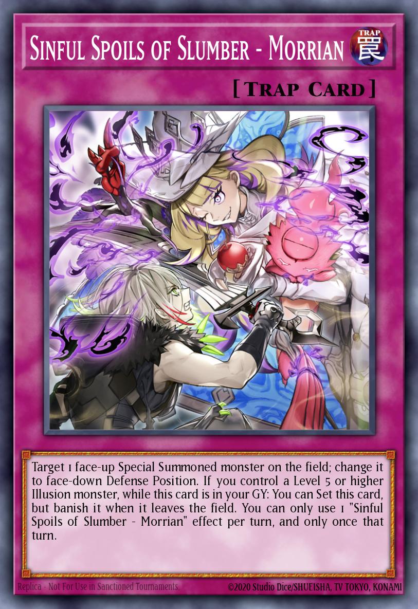 (075) YuGiOh TCG LEDE: Legacy of Destruction Single: Sinful Spoils of Slumber - Morrian  Common