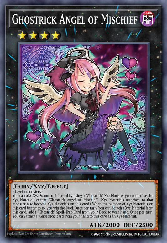 (022) YuGiOh TCG OP18: OTS Tournament Pack 18 Single: Ghostrick Angel of Mischief  Common