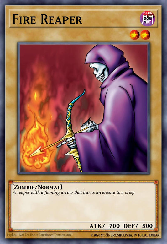 (012) YuGiOh TCG SBSC: Speed Duel: Scars of Battle Single: Fire Reaper  Common