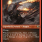 (535) Magic The Gathering Commander Masters: Extras Single: Drakuseth, Maw of Flames  Rare