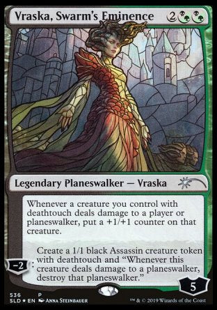 (536) Magic The Gathering Secret Lair Drop Series Single: Vraska, Swarm's Eminence Holo Uncommon