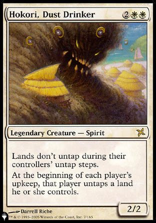 (007) Magic The Gathering The List Single: Hokori, Dust Drinker  Rare