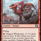 (537) Magic The Gathering Foundations Jumpstart Single: Dragon Whelp  Uncommon