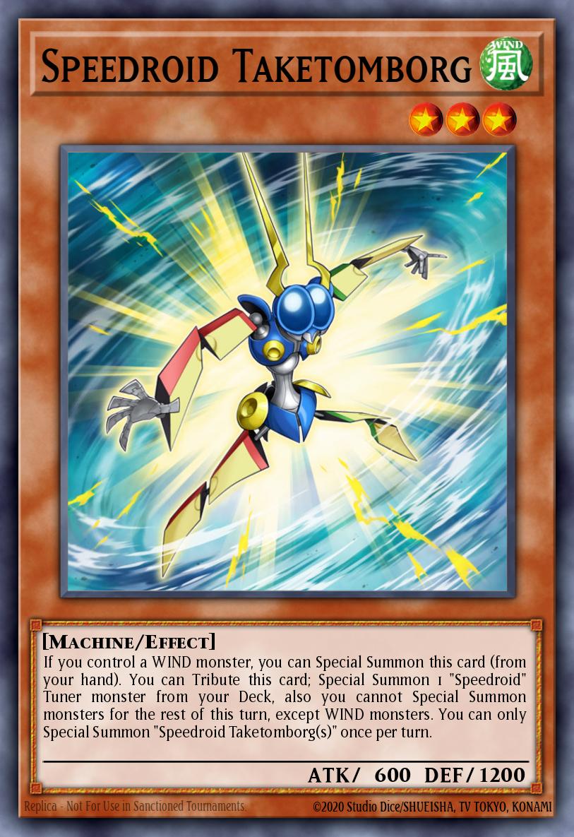 (098) YuGiOh TCG MAGO: Maximum Gold Single: Speedroid Taketomborg  Rare