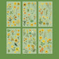 Vintage Floral Stickers: Midsummer Light Year
