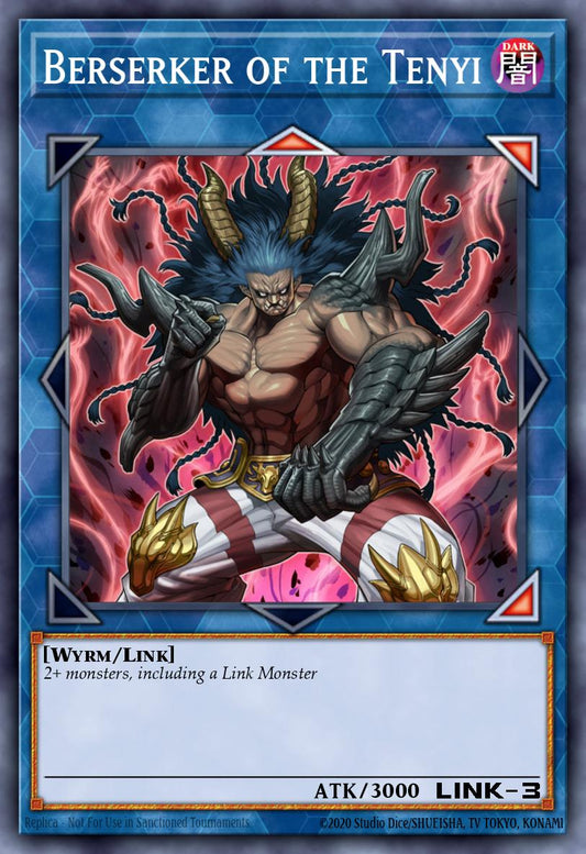 (123) YuGiOh TCG MP20: 2020 Tin of Lost Memories Mega Pack Single: Berserker of the Tenyi  Common