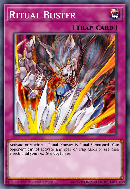 (077) YuGiOh TCG SOVR: Stardust Overdrive Single: Ritual Buster  Common