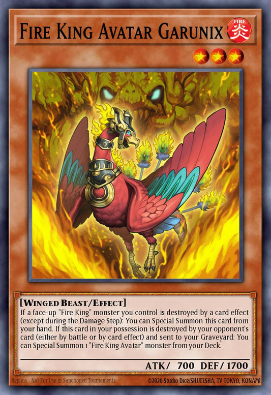 (020) YuGiOh TCG MP14: 2014 Mega-Tins Mega-Pack Single: Fire King Avatar Garunix  Common