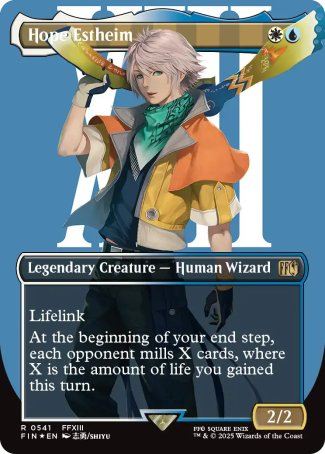 (541) Magic The Gathering Magic: The Gathering - FINAL FANTASY: Extras Single: Hope Estheim (V.3) Holo Rare