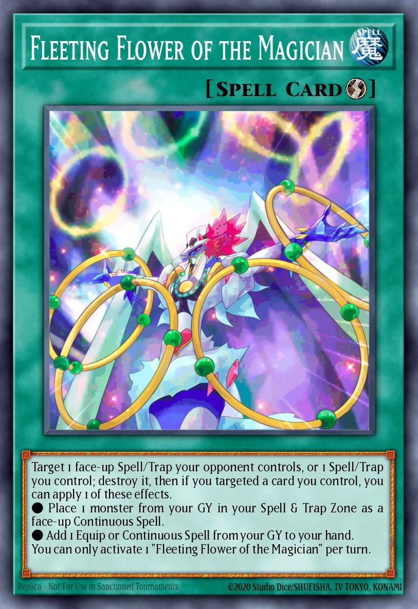 (089) YuGiOh TCG DOOD: Doom of Dimensions Single: Fleeting Flower of the Magician  Common