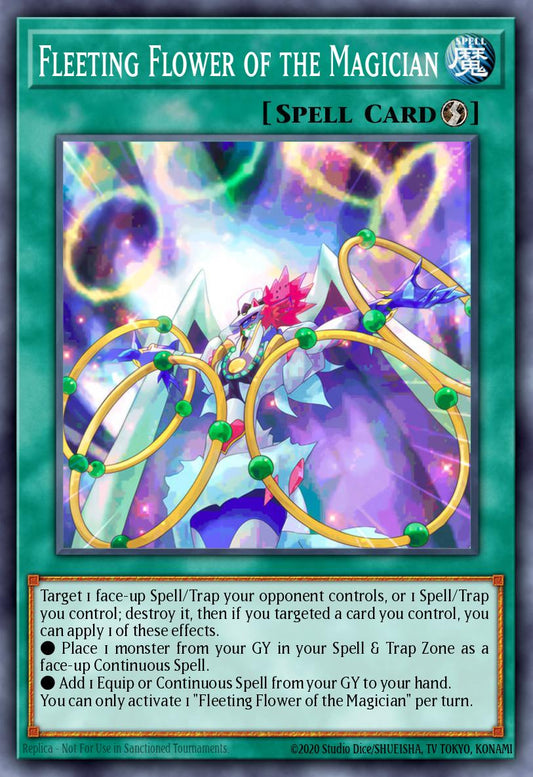 (089) YuGiOh TCG DOOD: Doom of Dimensions Single: Fleeting Flower of the Magician  Common