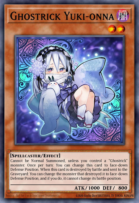 (141) YuGiOh TCG MP14: 2014 Mega-Tins Mega-Pack Single: Ghostrick Yuki-onna  Common