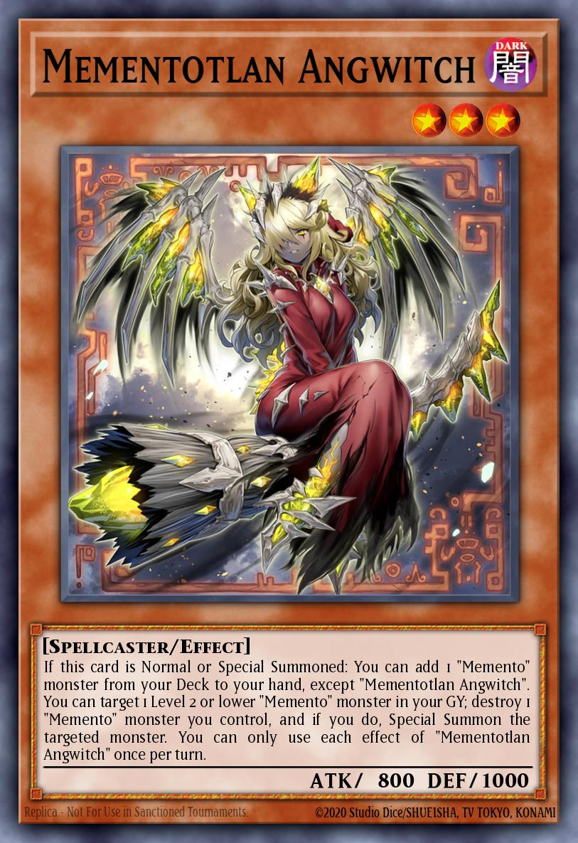 (048) YuGiOh TCG RA04: Quarter Century Stampede Single: Mementotlan Angwitch (V.1 - Super Rare)  Super Rare