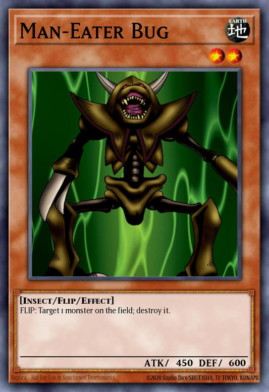 (119) YuGiOh TCG LCYW: Legendary Collection 3: Mega Pack Single: Man-Eater Bug  Common