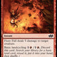 (546) Magic The Gathering Foundations Jumpstart Single: Fiery Fall  Common