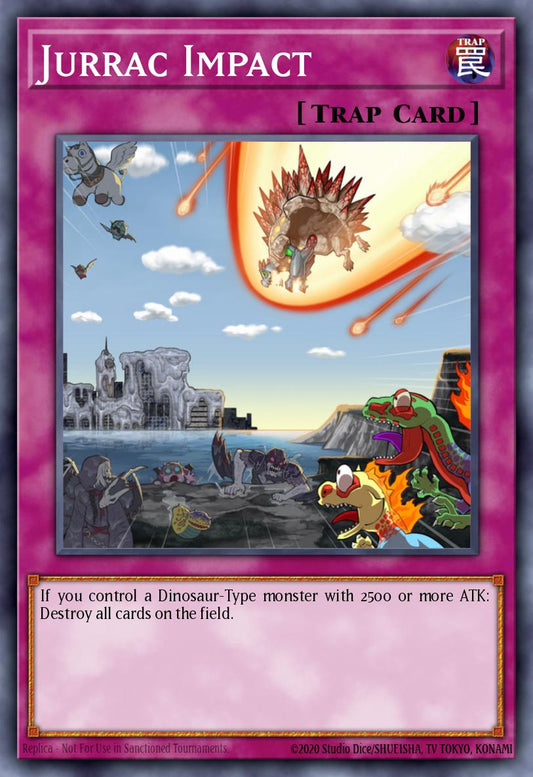 (175) YuGiOh TCG BLMM: Battles of Legend: Monster Mayhem Single: Jurrac Impact  Ultra Rare