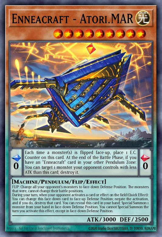 (022) YuGiOh TCG PHRE: Phantom Revenge Single: Enneacraft - Atori.MAR (V.2 - Collectors Rare)  Collectors Rare