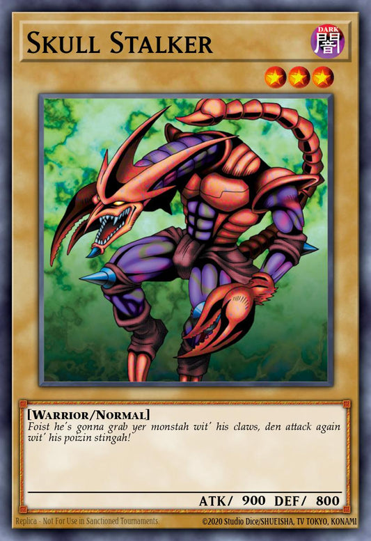 (017) YuGiOh TCG LCJW: Legendary Collection 4: Mega Pack Single: Skull Stalker  Common