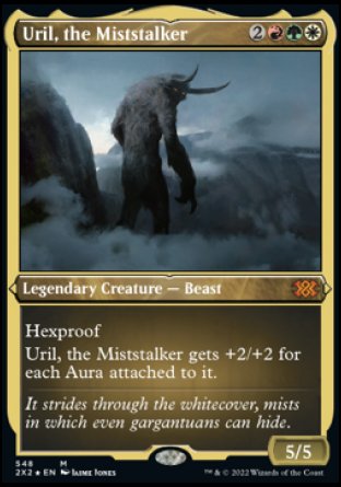 (548) Magic The Gathering Double Masters 2022: Extras Single: Uril, the Miststalker  Mythic