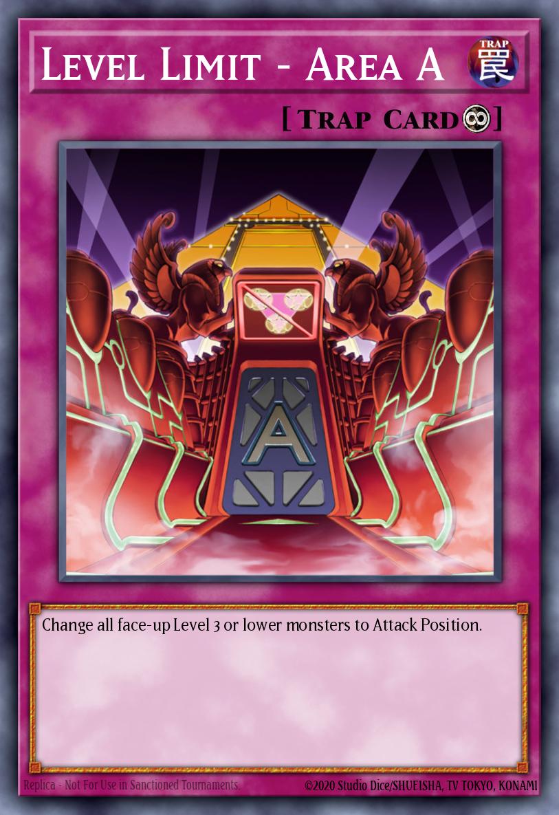 (299) YuGiOh TCG LCYW: Legendary Collection 3: Mega Pack Single: Level Limit - Area A  Common