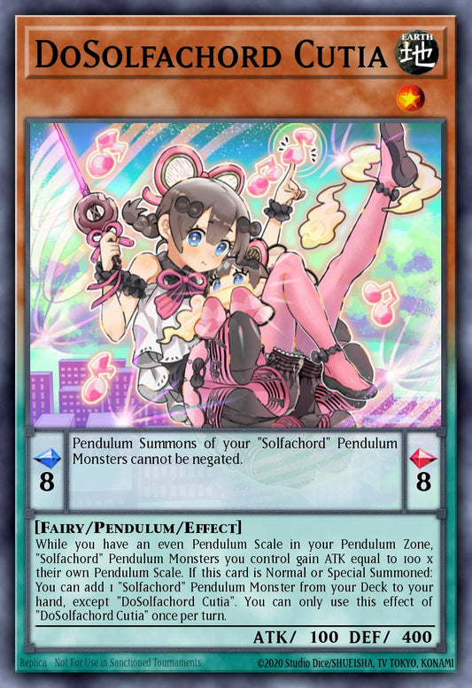 (014) YuGiOh TCG ANGU: Ancient Guardians Single: DoSolfachord Cutia  Super Rare