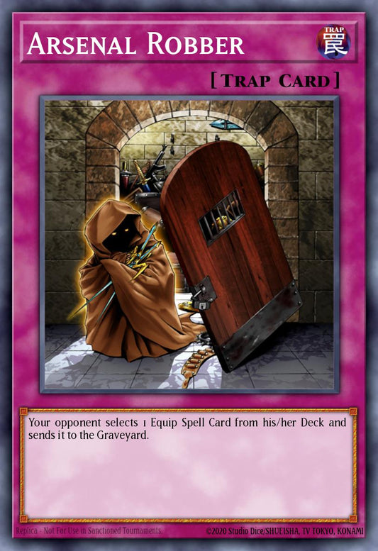 (EN048) YuGiOh TCG DCR: Dark Crisis Single: Arsenal Robber (V.2 - Common)  Common