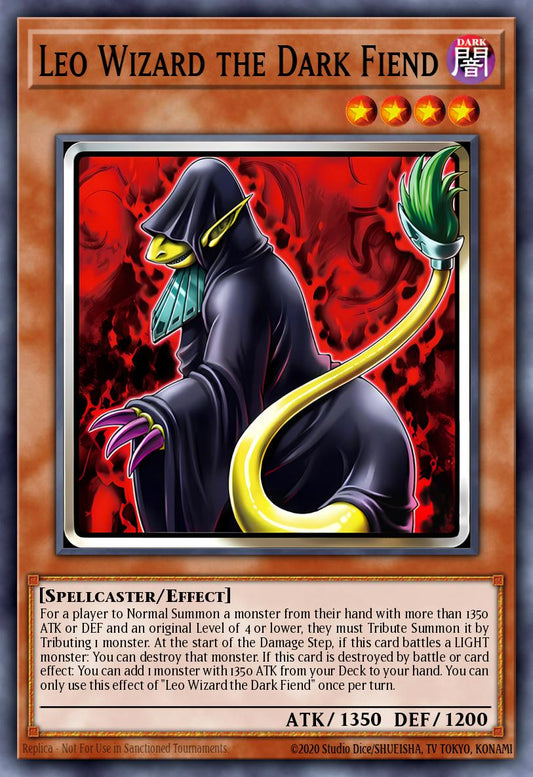 (DUAD027) YuGiOh TCG Duelist’s Advance Single: Leo Wizard the Dark Fiend  Common