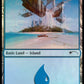 (554) Magic The Gathering Secret Lair Drop Series Single: Island (V.11)  Land