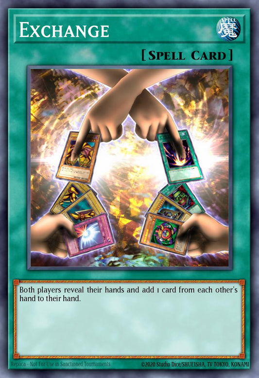 (125) YuGiOh TCG LCYW: Legendary Collection 3: Mega Pack Single: Exchange  Secret Rare