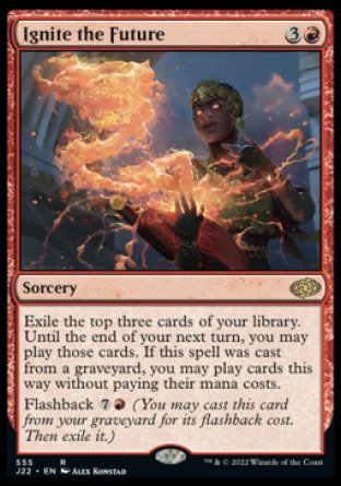(555) Magic The Gathering Jumpstart 2022 Single: Ignite the Future  Rare