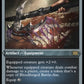 (556) Magic The Gathering Double Masters 2022: Extras Single: Bloodforged Battle-Axe (V.2)  Rare