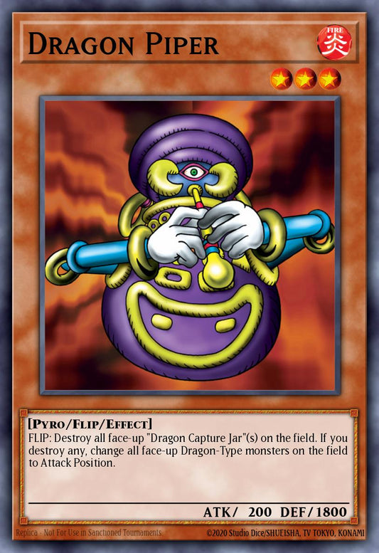 (040) YuGiOh TCG DB2: Dark Beginning 2 Single: Dragon Piper  Common