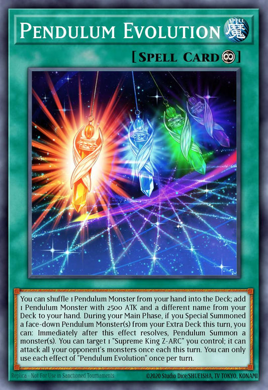 (392) YuGiOh TCG MP24: 25th Anniversary Tin: Dueling Mirrors Single: Pendulum Evolution  Common
