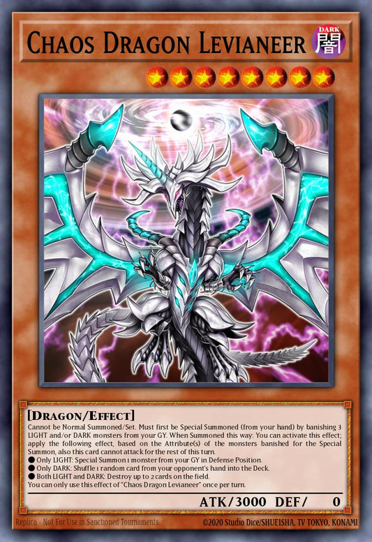 (058) YuGiOh TCG DUOV: Duel Overload Single: Chaos Dragon Levianeer  Ultra Rare