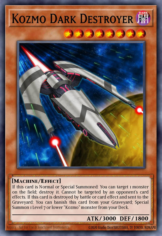 (014) YuGiOh TCG MAGO: Maximum Gold Single: Kozmo Dark Destroyer  Premium Gold Rare