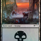 (558) Magic The Gathering Secret Lair Drop Series Single: Swamp (V.9)  Land