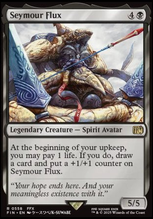 (558) Magic The Gathering Magic: The Gathering - FINAL FANTASY: Extras Single: Seymour Flux (V.2)  Rare