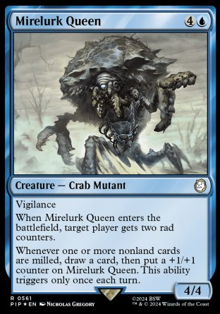 (561) Magic The Gathering Universes Beyond: Fallout: Extras Single: Mirelurk Queen (V.2)  Rare
